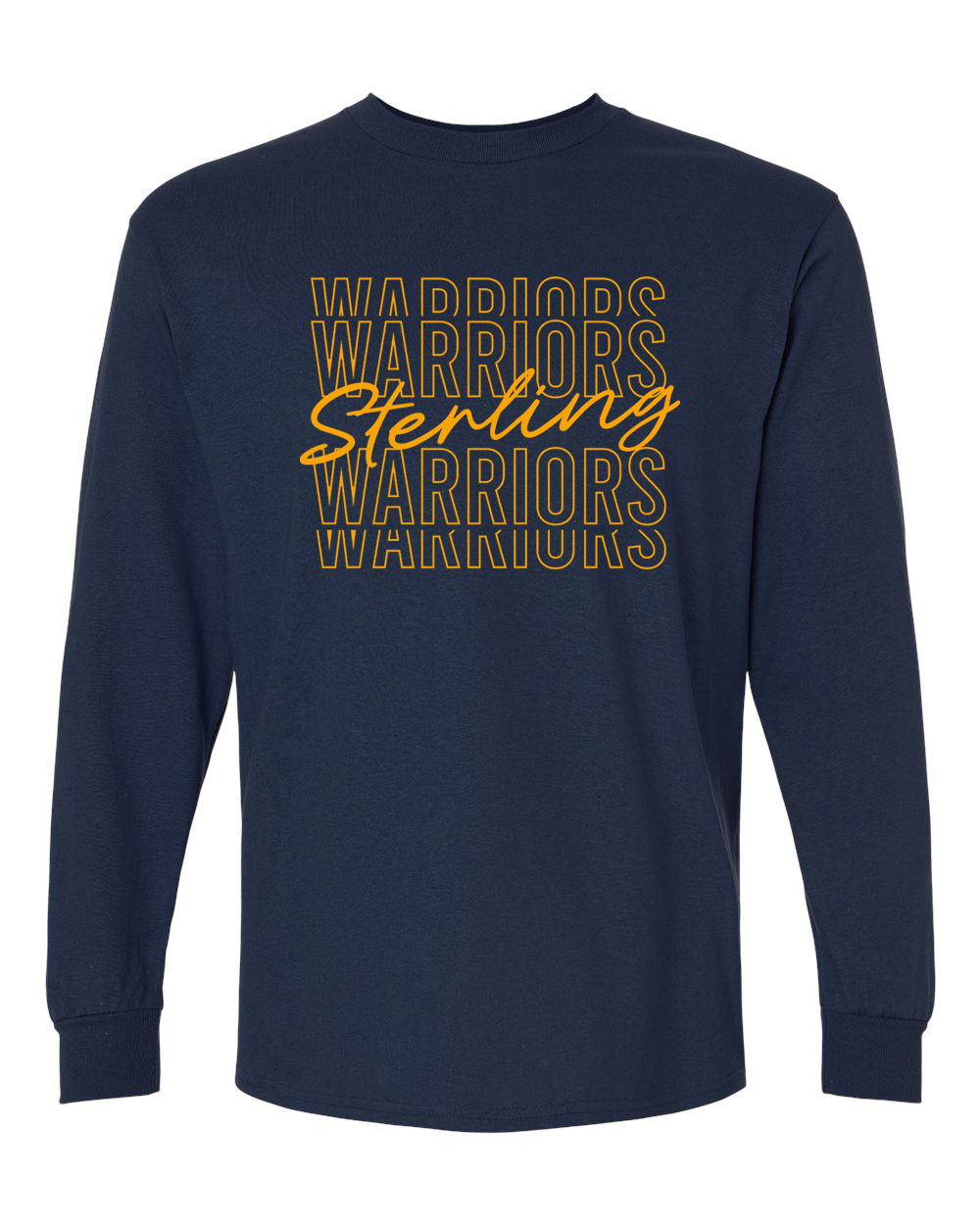Sterling Warriors Repeat Long Sleeve Shirt | SHS Spirit Wear