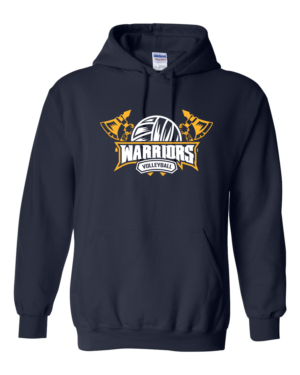 Volleyball Tomahawk Hoodie | SHS Spirit Wear