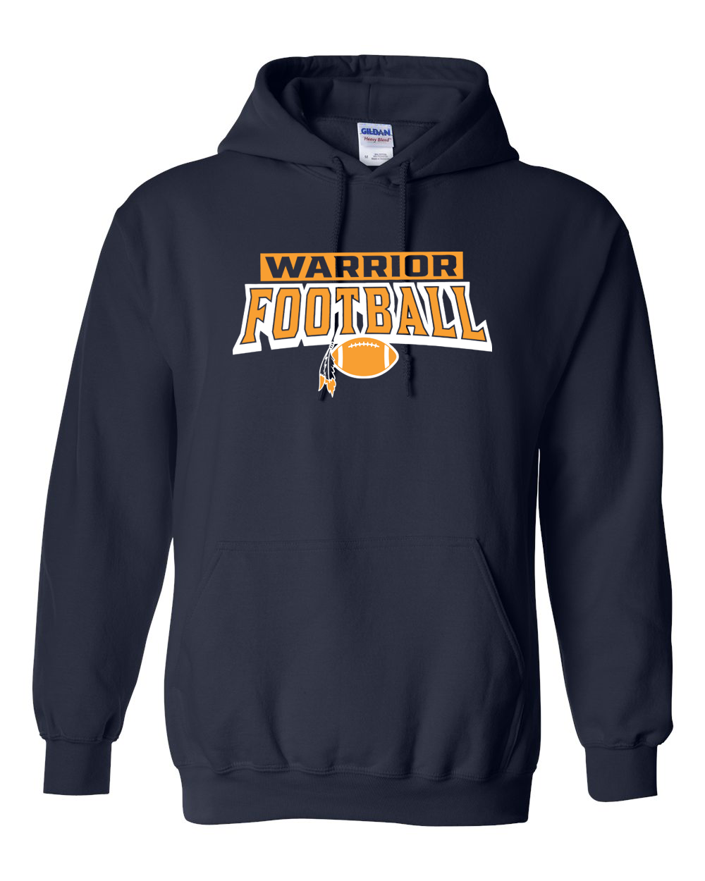 Warrior Football Icon Sterling Hoodie | SHS Spirit Wear