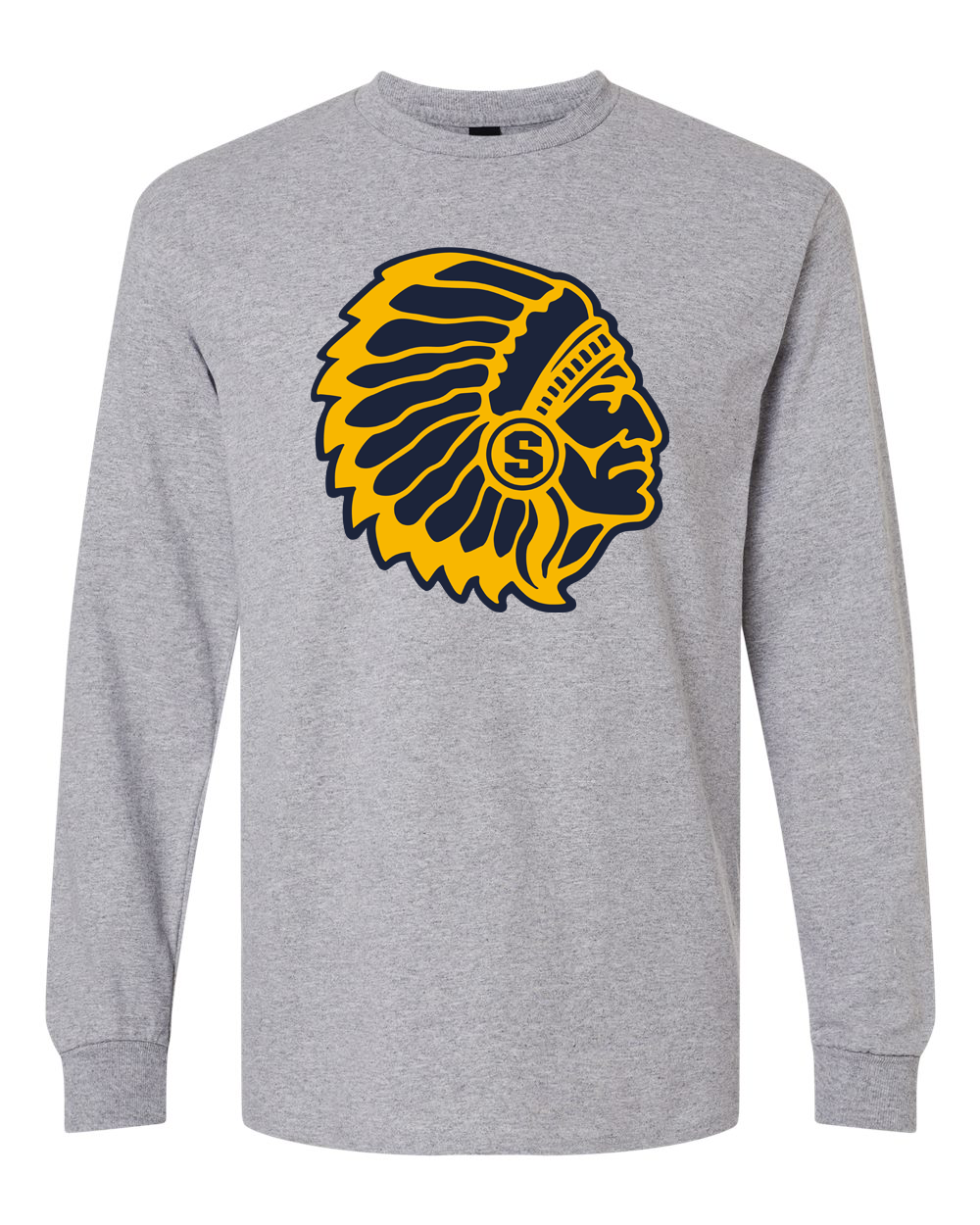Warrior Head Long Sleeve Shirt | SHS Spirit Wear