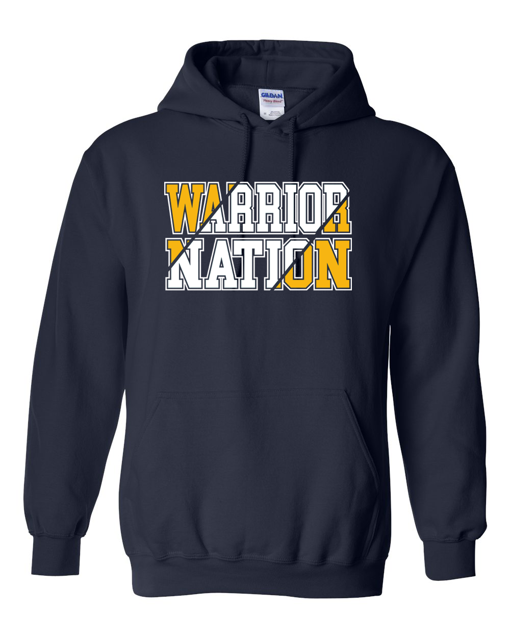 Warrior Nation Colorblock Sterling Hoodie | SHS Spirit Wear