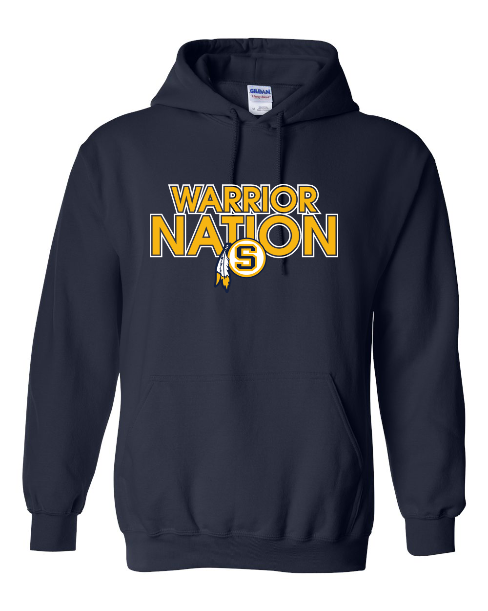 Warrior Nation SFeather Hoodie | SHS Spirit Wear