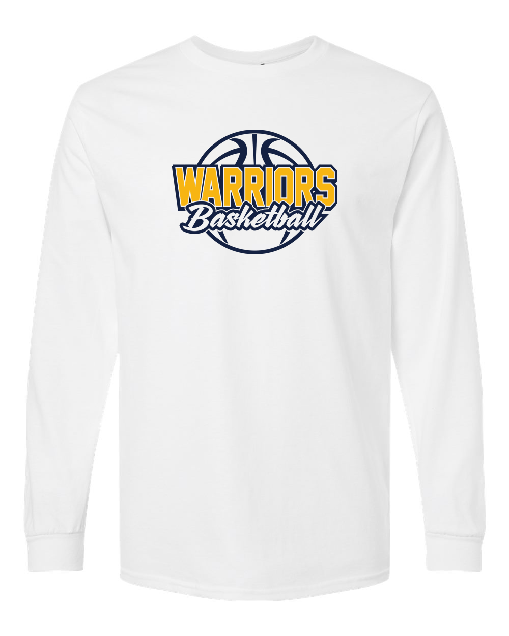 Warriors Basketball Sterling Long Sleeve Shirt | SHS Spirit Wear