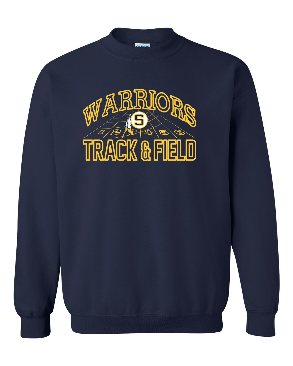 Warriors Track & Field Crewneck Sweatshirt | SHS Spirit Wear