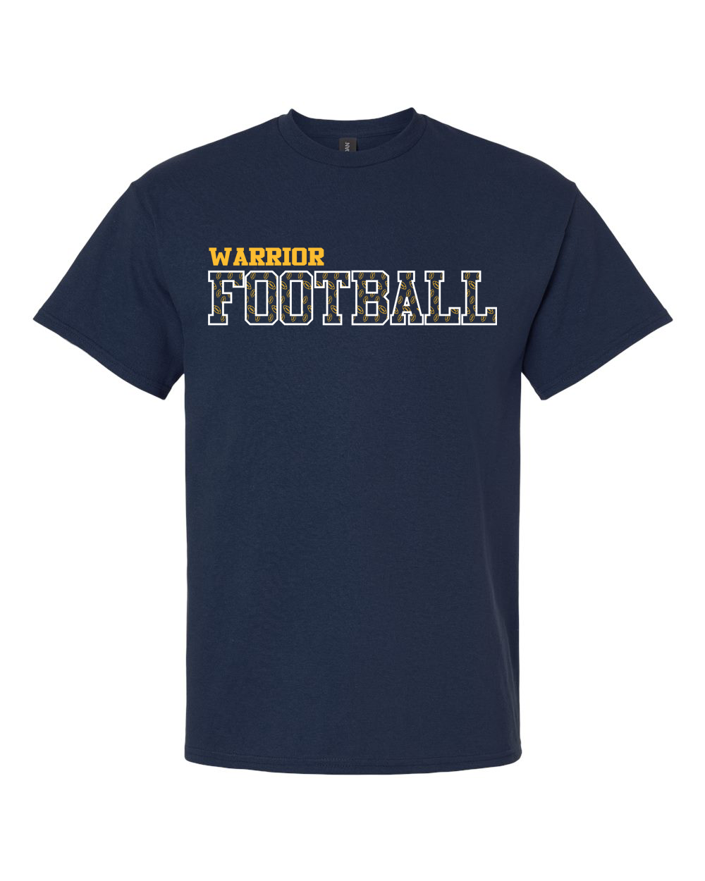 Warrior Football Pattern T-Shirt | SHS Spirit Wear