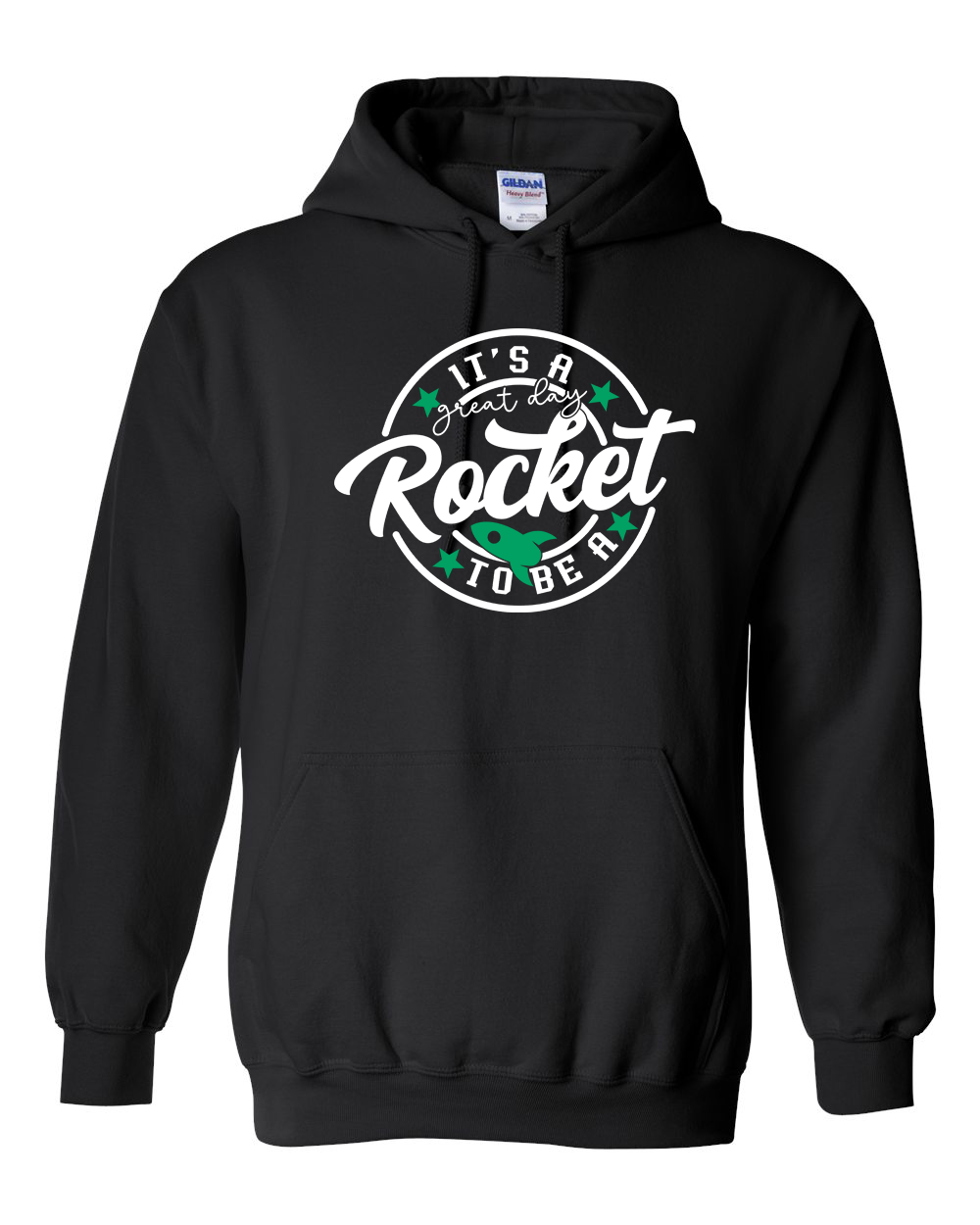 It's a Great Day to Be a Rocket Rock Falls Hoodie | RFHS Spirit Wear