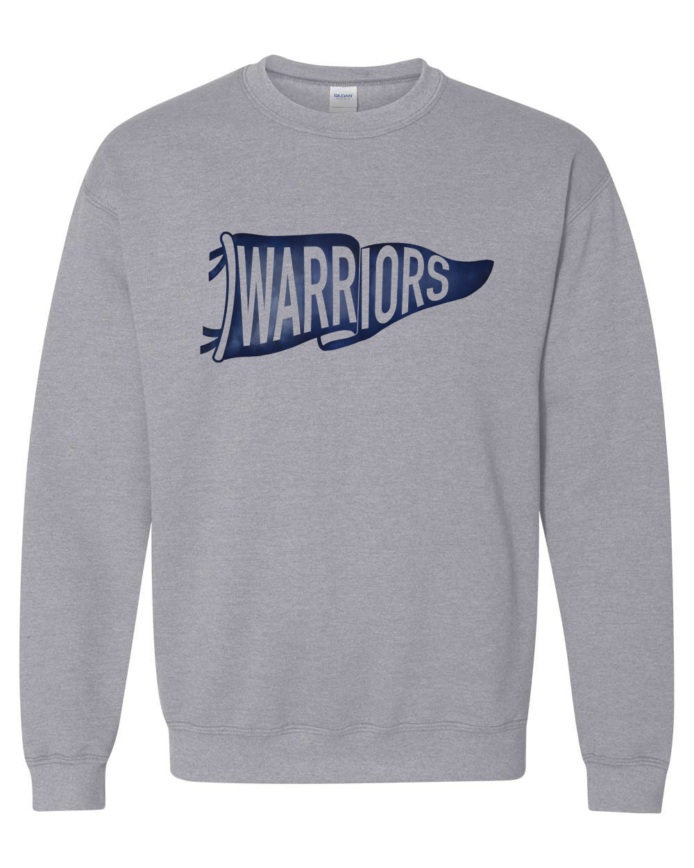 Flag Warriors Crewneck Sweatshirt | SHS Spirit Wear