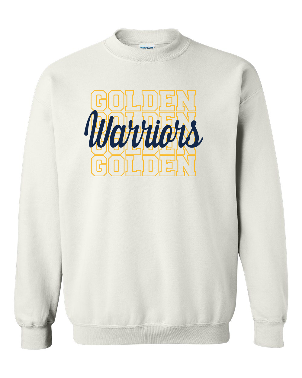 Golden Golden Warriors Crewneck Sweatshirt | SHS Spirit Wear
