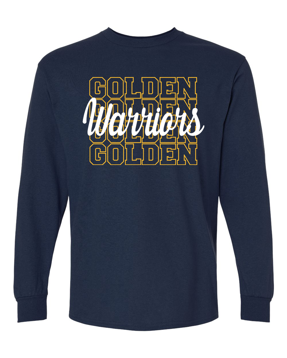 Sterling Golden Warriors Repeat Long Sleeve Shirt | SHS Spirit Wear