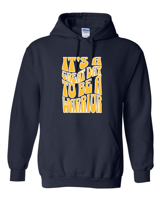 Groovy Great Day Warrior Hoodie | SHS Spirit Wear