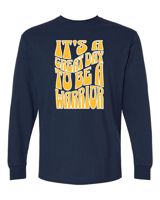 Groovy Great Day Warrior Long Sleeve Shirt | SHS Spirit Wear