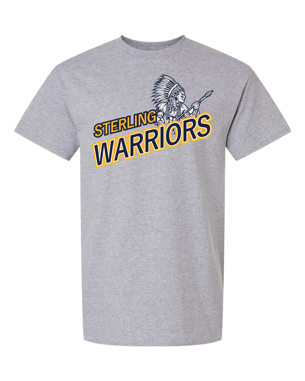 Illustrated Warrior T-Shirt | SHS Spirit Wear