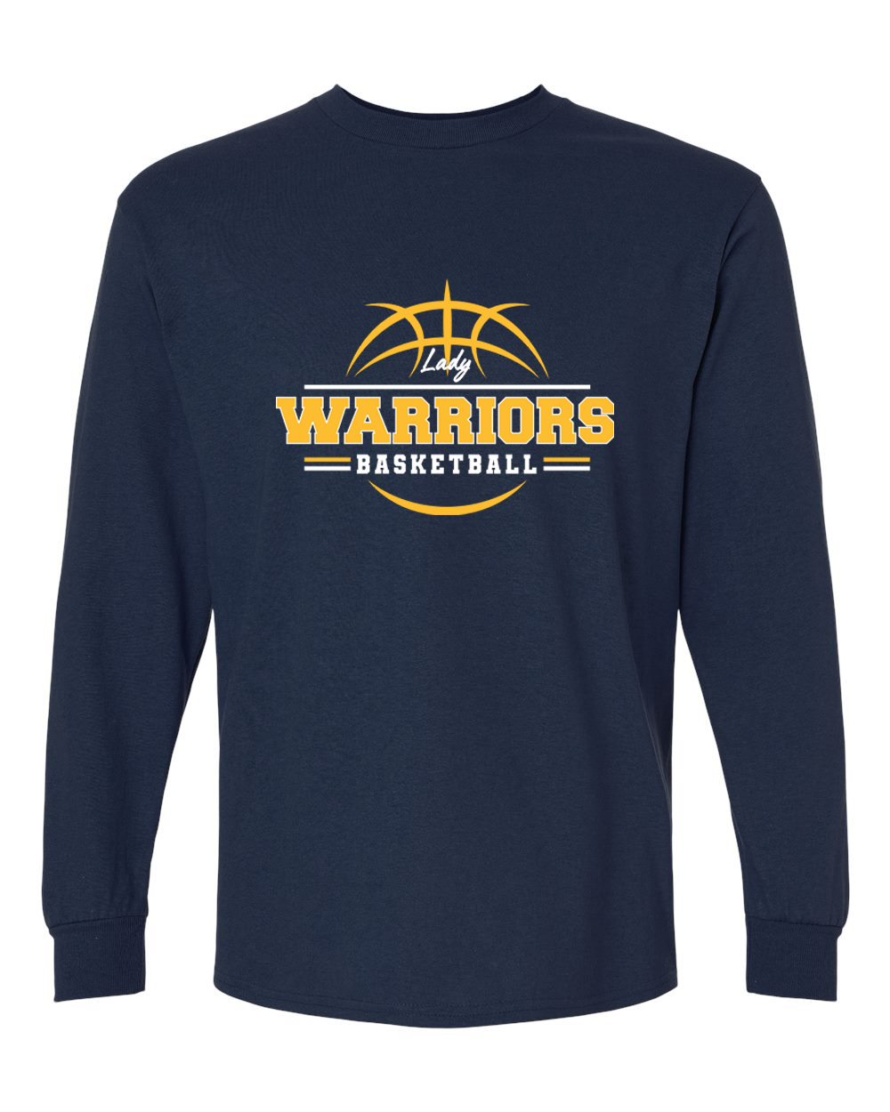 Lady Warriors Basketball Long Sleeve Shirt | SHS Spirit Wear