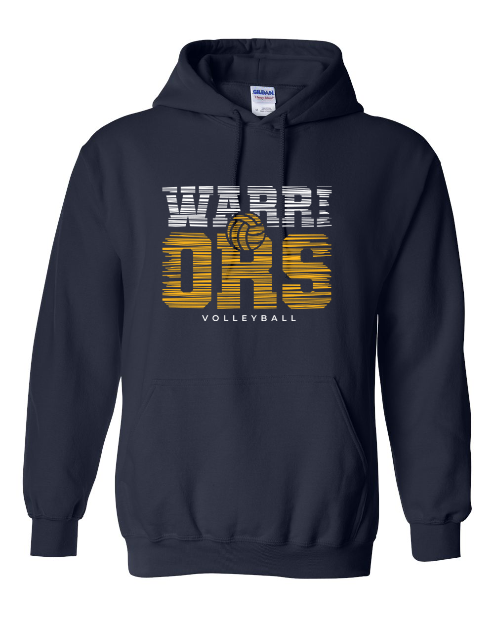 Split Warriors Volleyball Hoodie | SHS Spirit Wear
