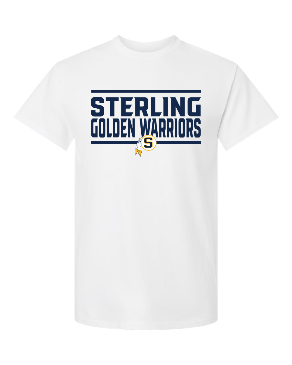 Sterling Golden Warriors SLogo T-Shirt | SHS Spirit Wear