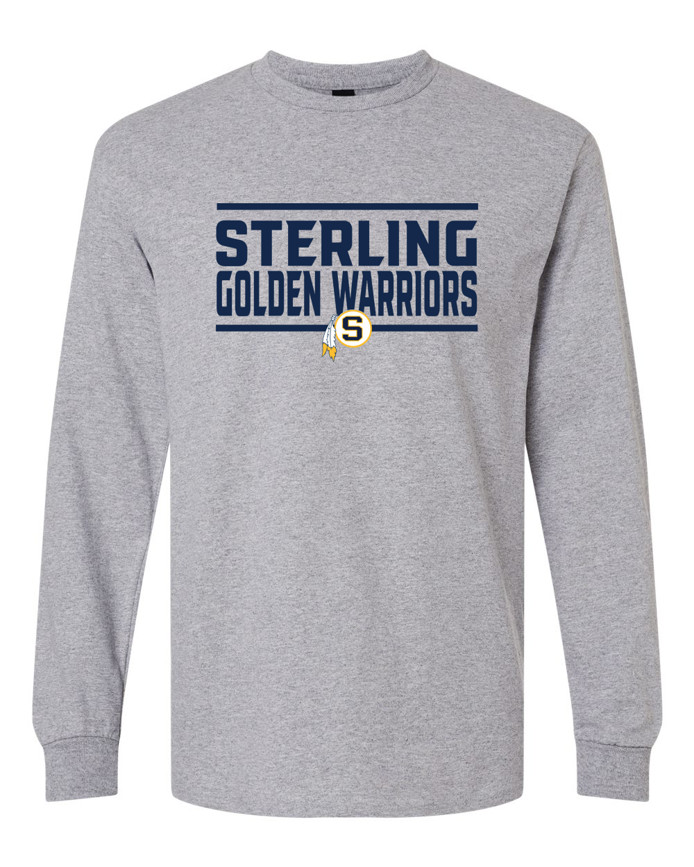 Sterling Golden Warriors SLogo Long Sleeve Shirt | SHS Spirit Wear