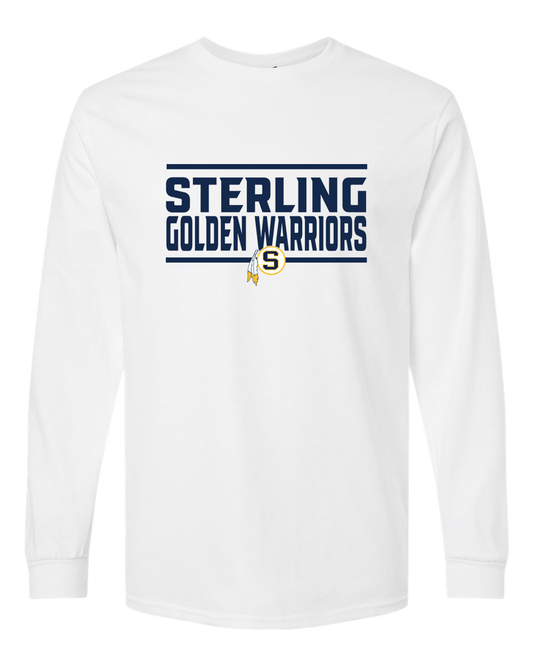Sterling Golden Warriors SLogo Long Sleeve Shirt | SHS Spirit Wear