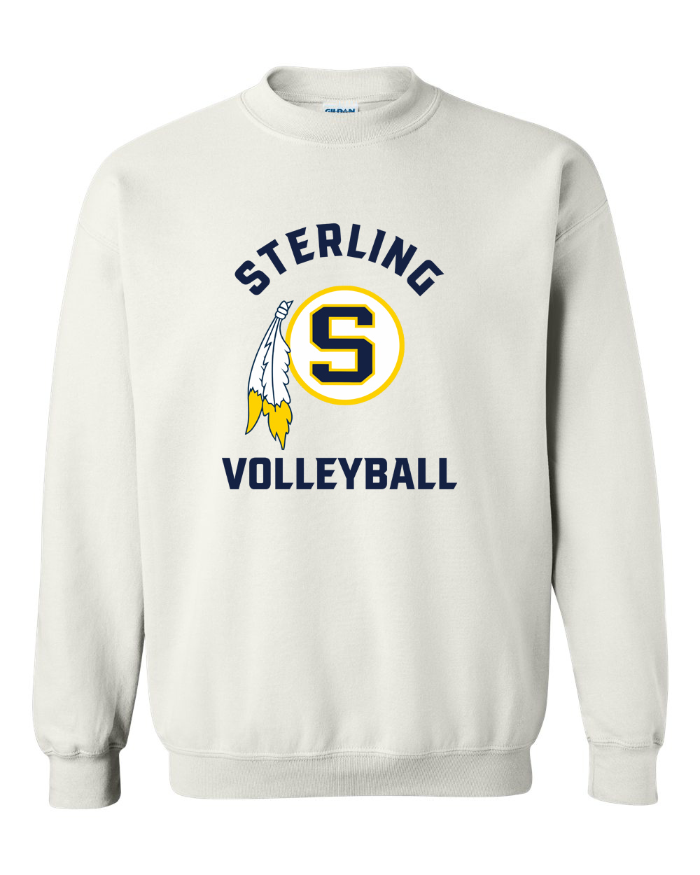 Sterling SFeather Volleyball Crewneck Sweatshirt | SHS Spirit Wear