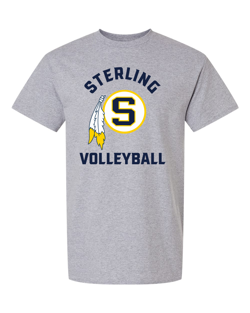 Sterling SFeather Volleyball T-Shirt | SHS Spirit Wear