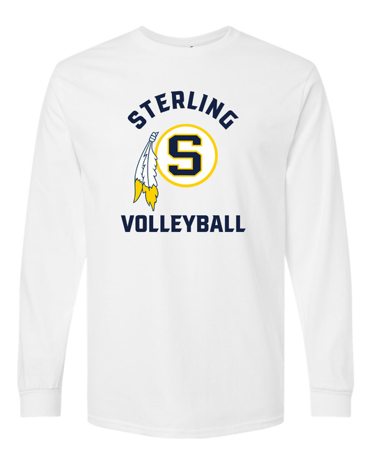 Sterling SFeather Volleyball Long Sleeve Shirt | SHS Spirit Wear