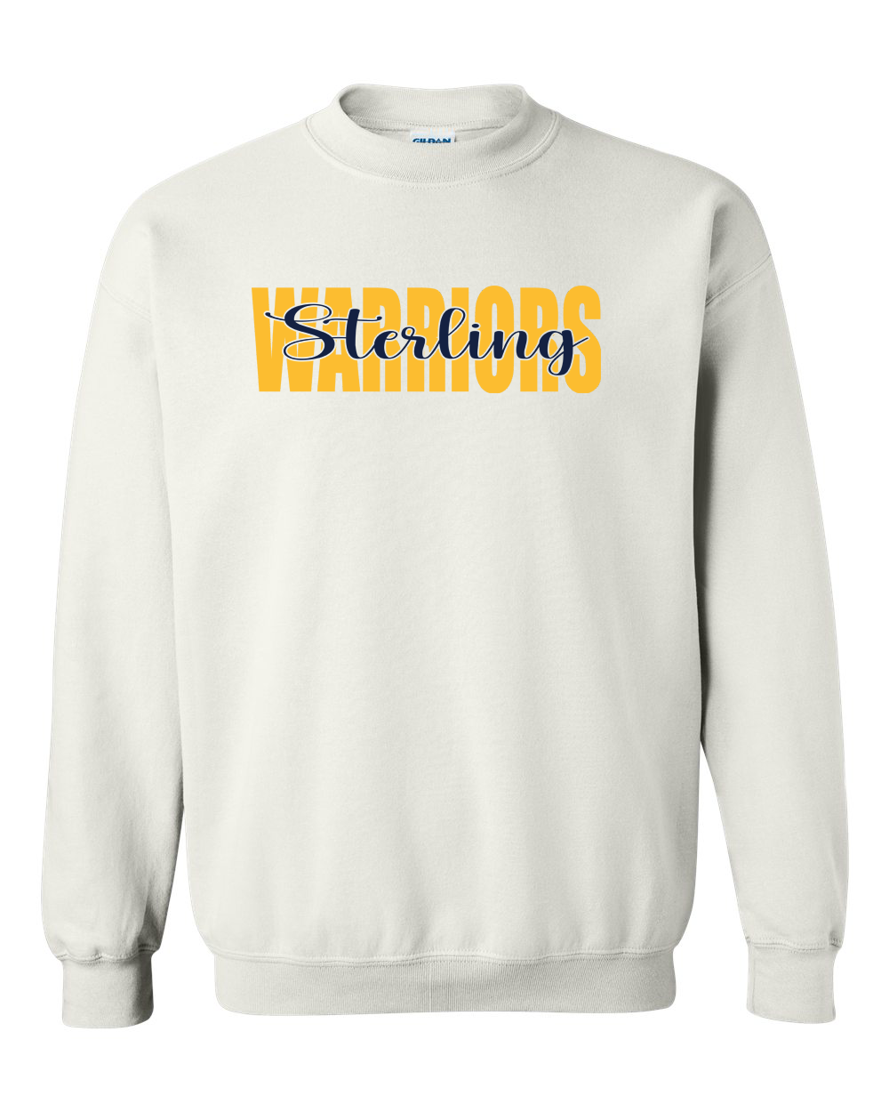 Sterling Script Warriors Crewneck Sweatshirt | SHS Spirit Wear