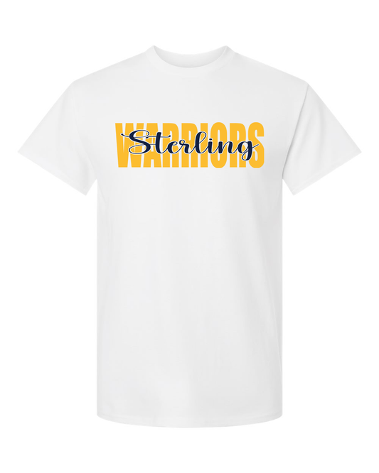Sterling Script Warriors T-Shirt | SHS Spirit Wear