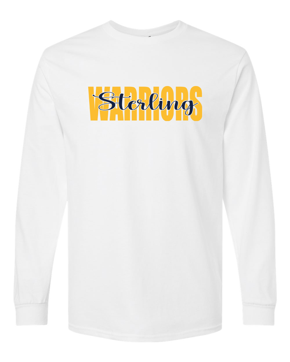 Sterling Script Warriors Long Sleeve Shirt | SHS Spirit Wear