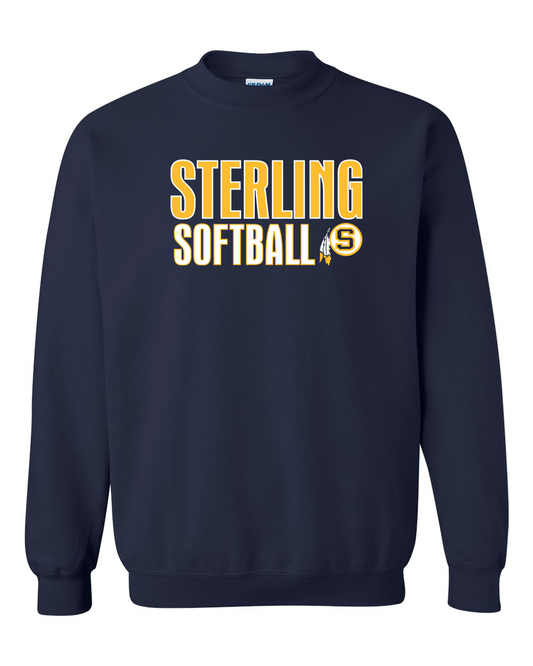 Sterling Softball Crewneck Sweatshirt | SHS Spirit Wear