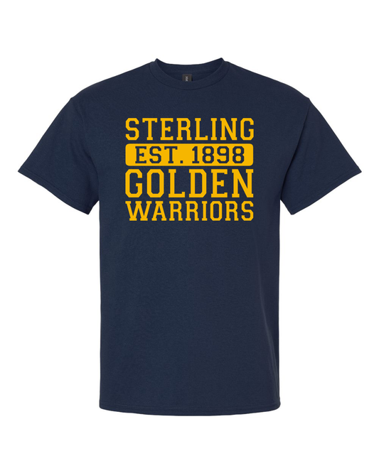 Vintage Golden Warriors T-Shirt | SHS Spirit Wear