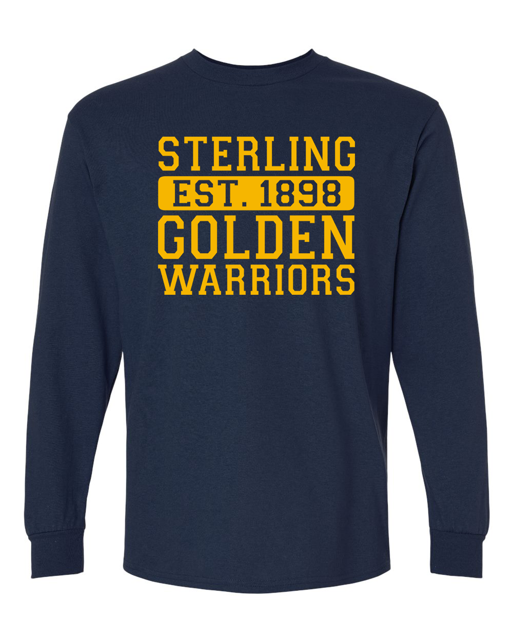 Vintage Golden Warriors Long Sleeve Shirt | SHS Spirit Wear