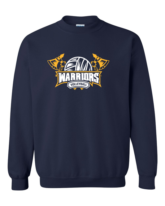 Volleyball Tomahawk Crewneck Sweatshirt | SHS Spirit Wear
