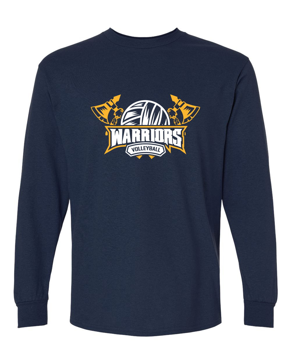 Volleyball Tomahawk Long Sleeve Shirt | SHS Spirit Wear
