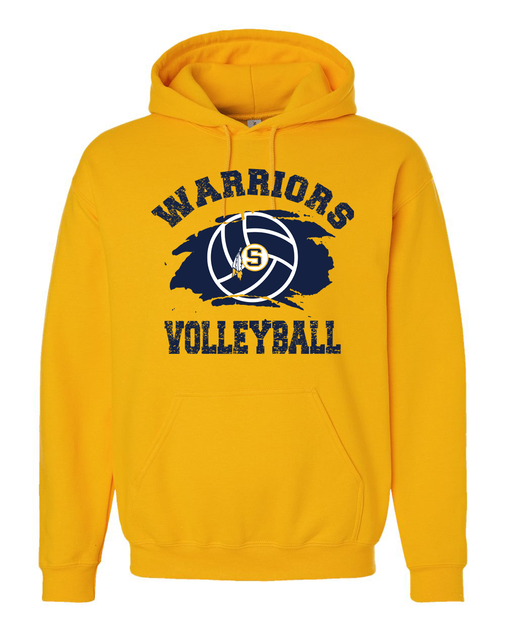 Volleyball Warriors Hoodie | SHS Spirit Wear