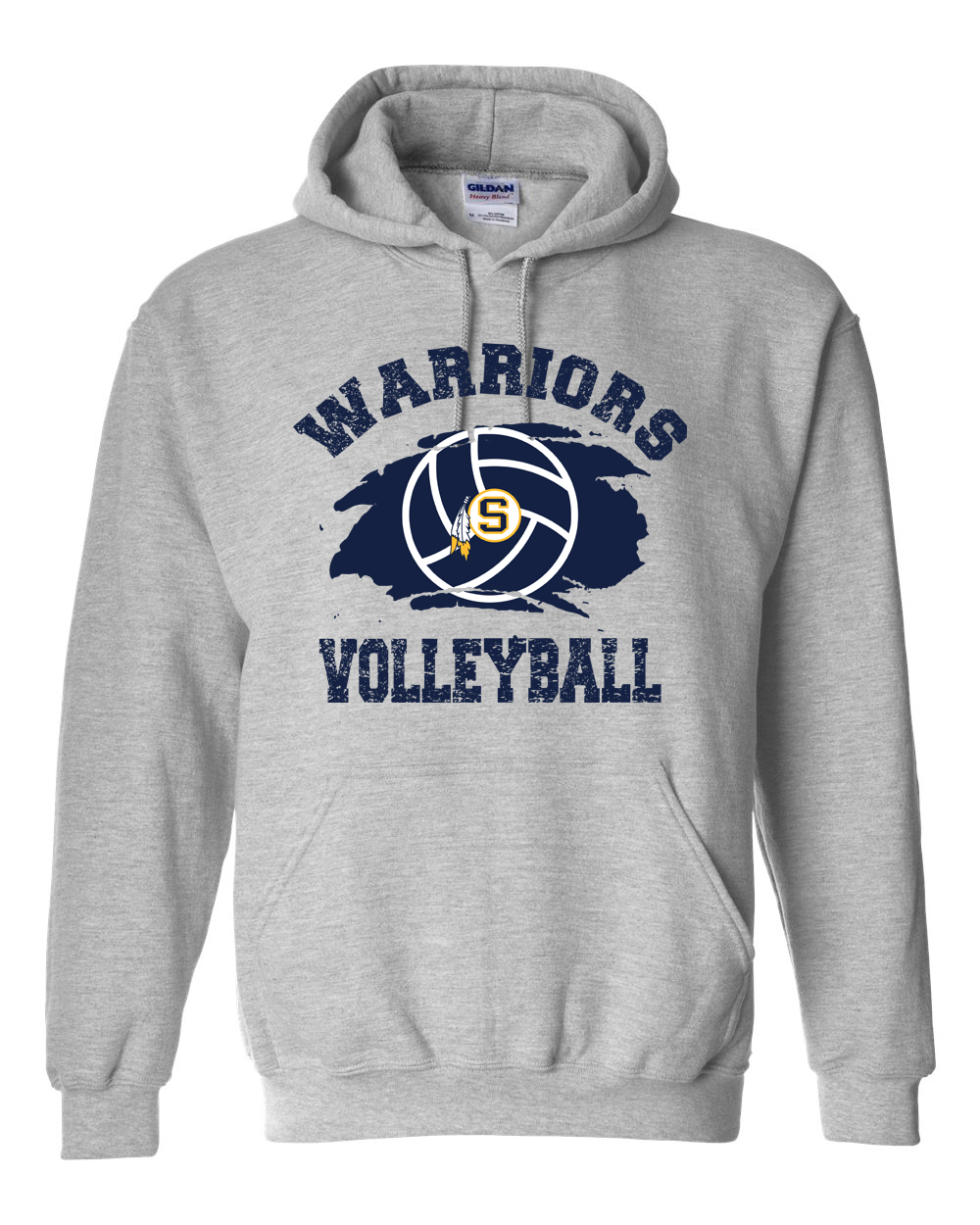 Volleyball Warriors Hoodie | SHS Spirit Wear
