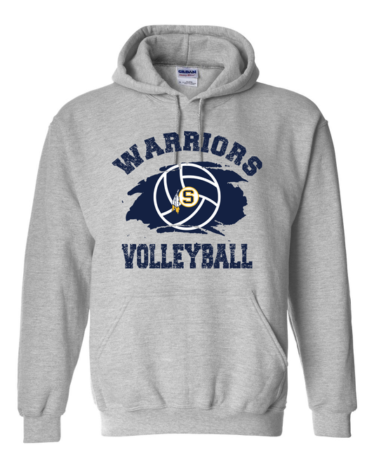 Volleyball Warriors Hoodie | SHS Spirit Wear