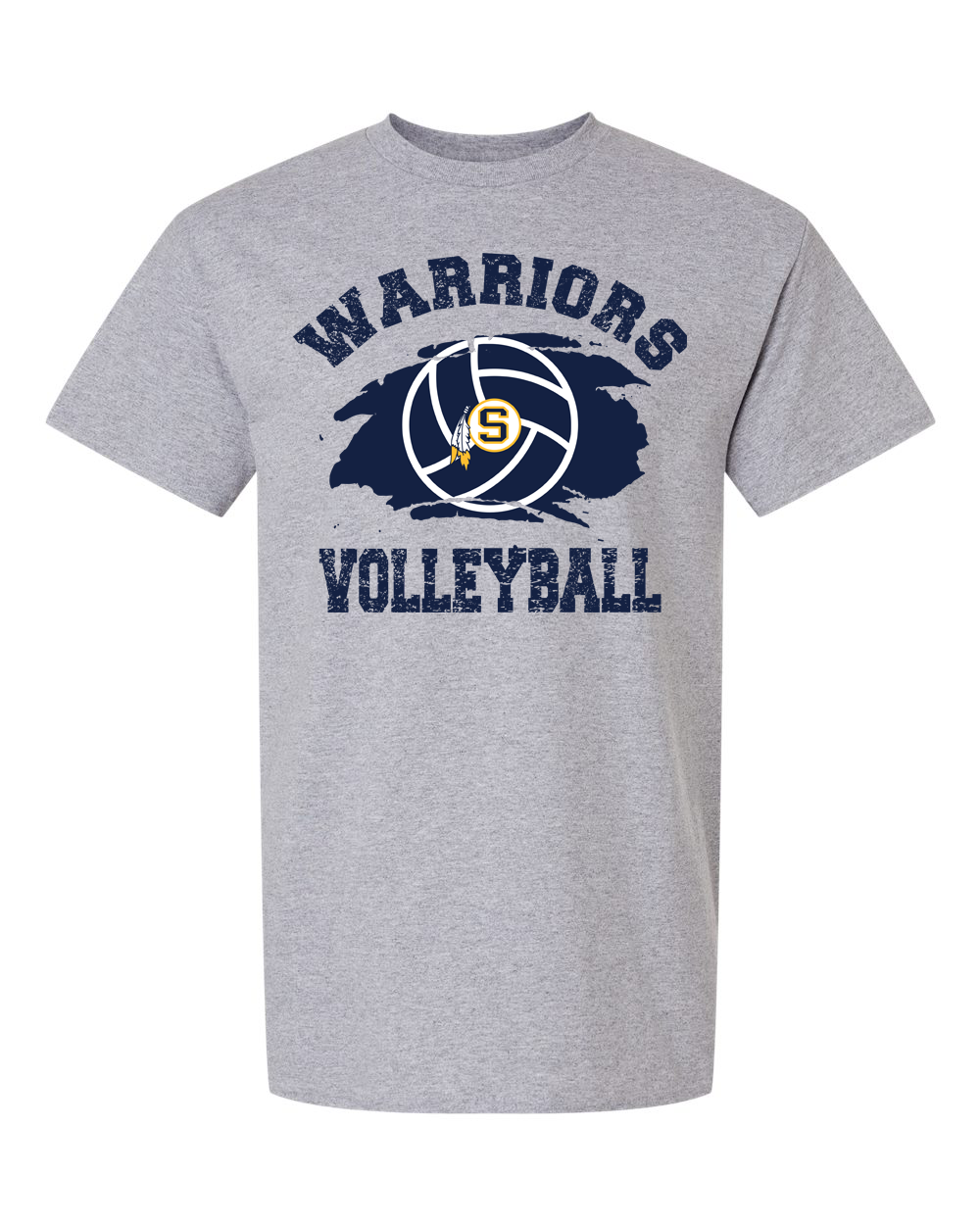 Volleyball Warriors T-Shirt | SHS Spirit Wear