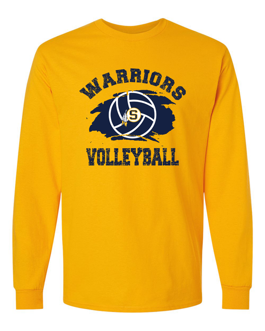 Volleyball Warriors Long Sleeve Shirt | SHS Spirit Wear