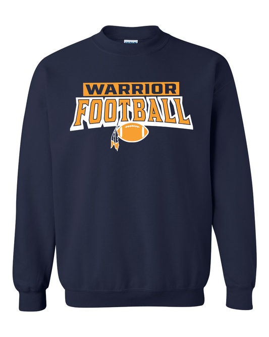 Warrior Football Icon Sterling Crewneck Sweatshirt | SHS Spirit Wear
