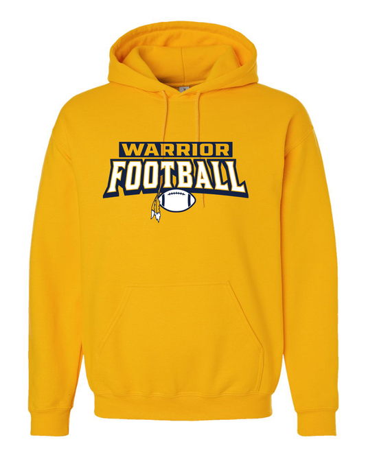 Warrior Football Feather Hoodie | SHS Spirit Wear