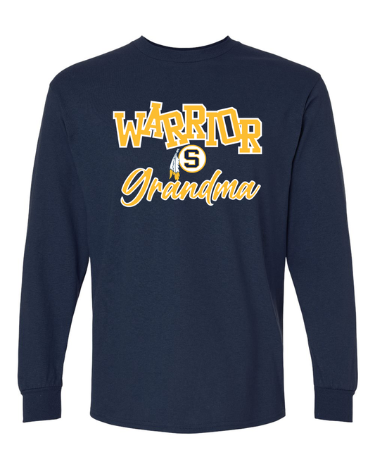 Warrior Grandma Long Sleeve Shirt | SHS Spirit Wear