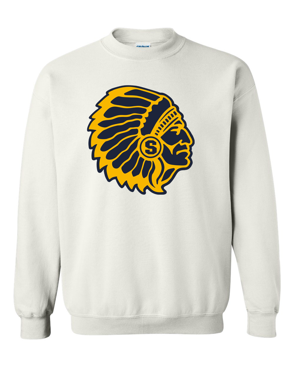 Warrior Head Crewneck Sweatshirt | SHS Spirit Wear