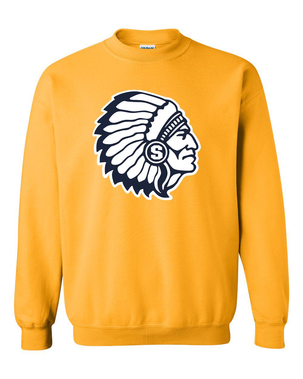 Warrior Head Crewneck Sweatshirt | SHS Spirit Wear