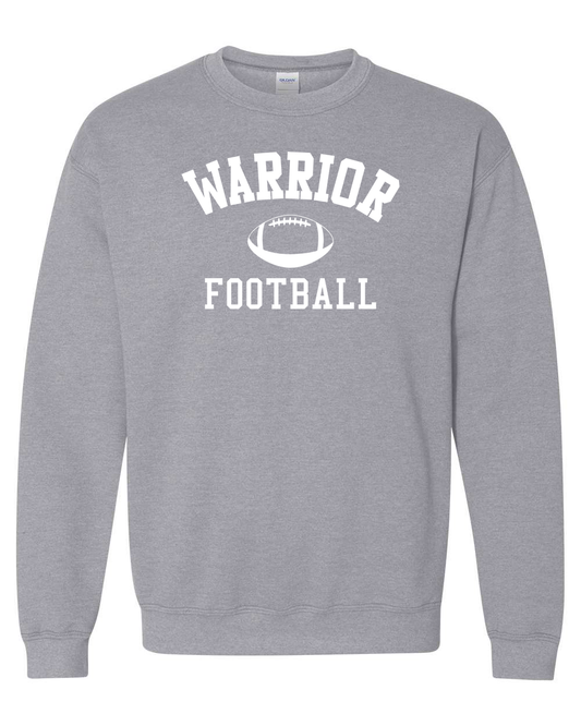 Warrior Icon Football Crewneck Sweatshirt | SHS Spirit Wear