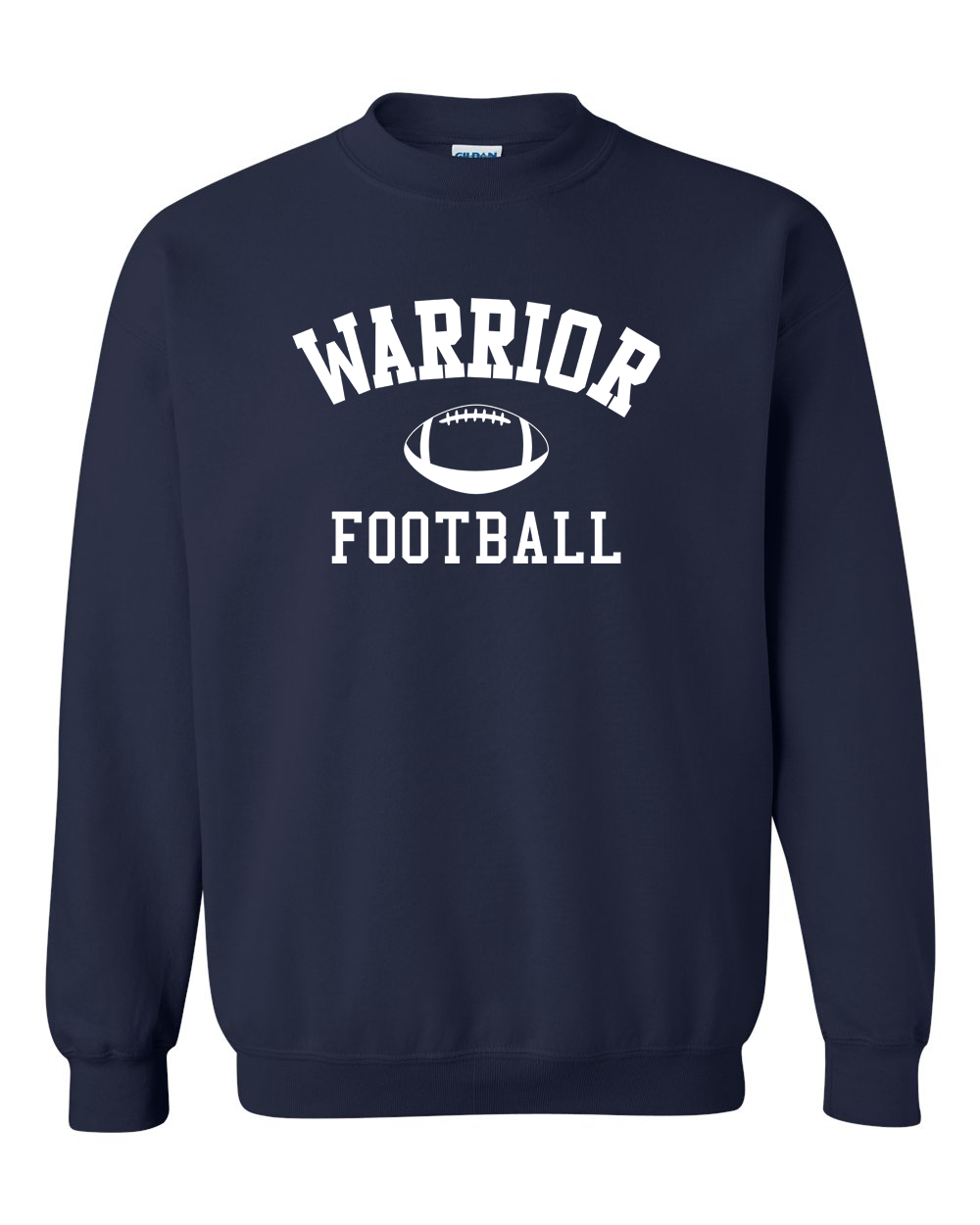 Warrior Icon Football Crewneck Sweatshirt | SHS Spirit Wear