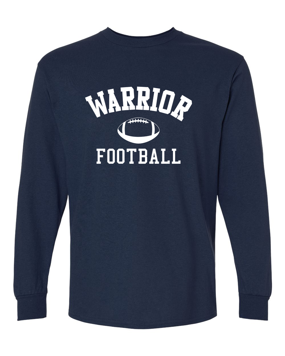 Warrior Icon Football Long Sleeve Shirt | SHS Spirit Wear