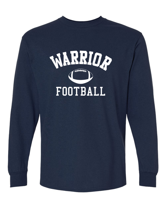 Warrior Icon Football Long Sleeve Shirt | SHS Spirit Wear