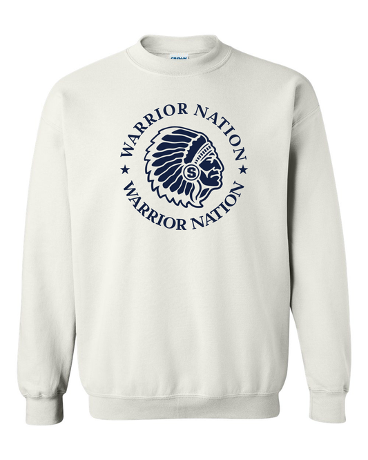 Warrior Nation Crewneck Sweatshirt | SHS Spirit Wear