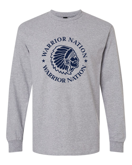 Warrior Nation Long Sleeve Shirt | SHS Spirit Wear