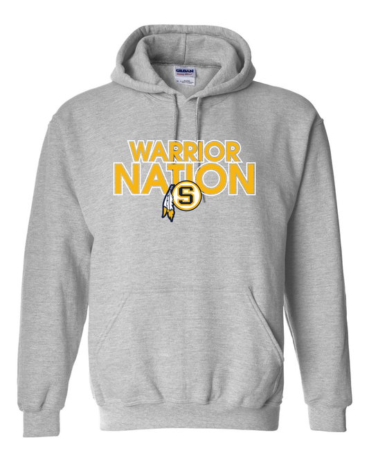 Warrior Nation SFeather Hoodie | SHS Spirit Wear
