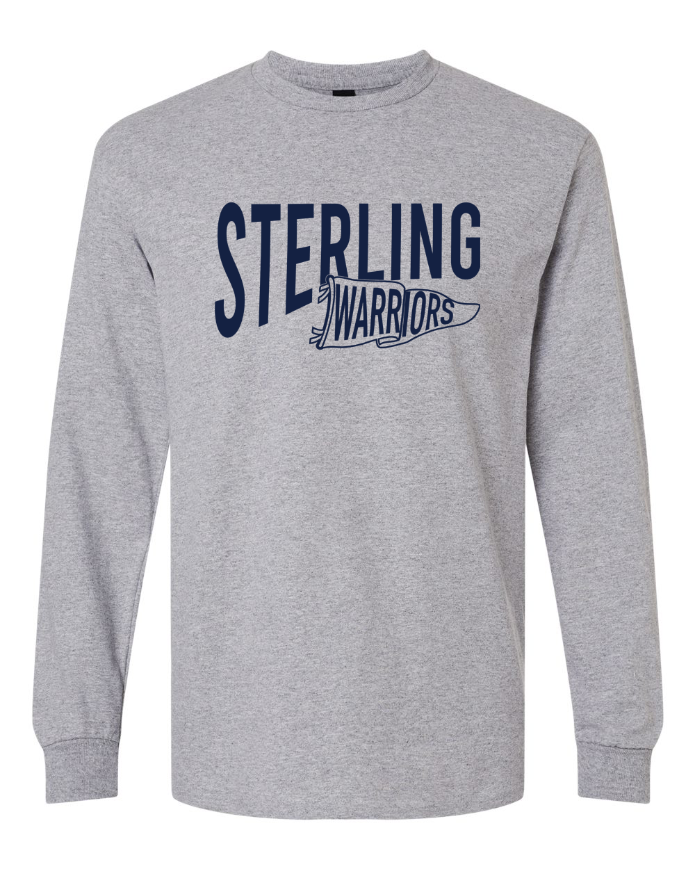 Warrior Pennant Long Sleeve Shirt | SHS Spirit Wear